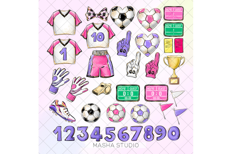 soccer-girls-clipart