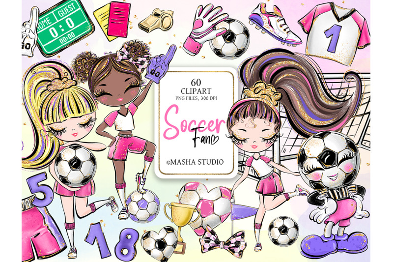soccer-girls-clipart