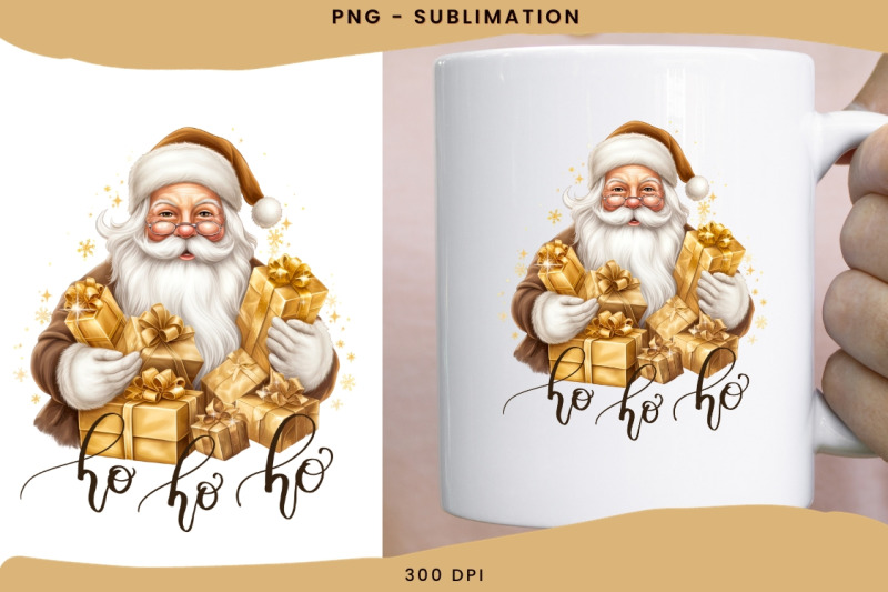 vintage-gold-santa-png-for-christmas-gifts-amp-cards