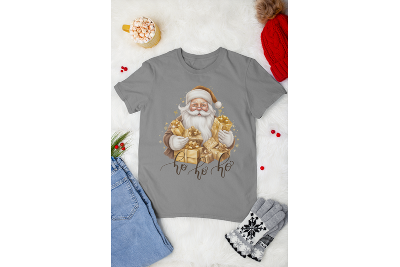 vintage-gold-santa-png-for-christmas-gifts-amp-cards