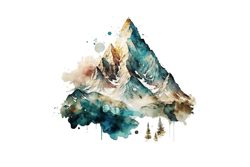 watercolor-mountain-clipart-bundle