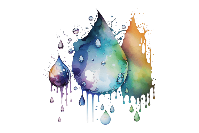 watercolor-water-droplet-clipart-bundle