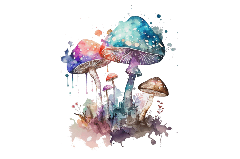 watercolor-magic-mushrooms-clipart-bundle