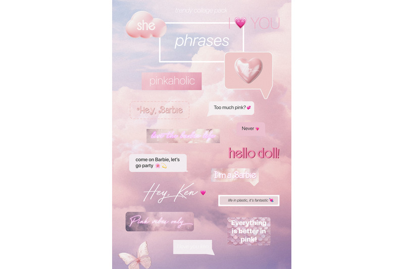 barbieland-pink-graphic-collage-pack
