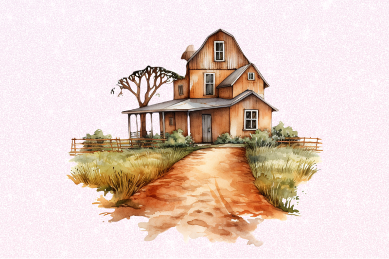 farmhouse-clipart-bundle