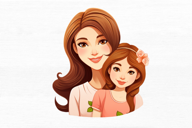 mother-and-daughter-clipart-clipart