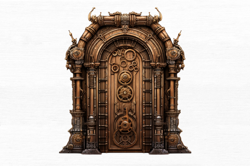 steampunk-door-clipart