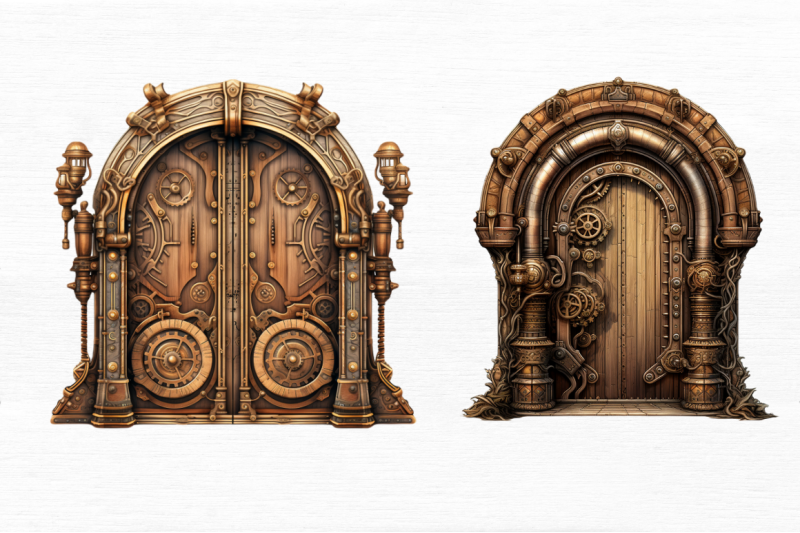 steampunk-door-clipart