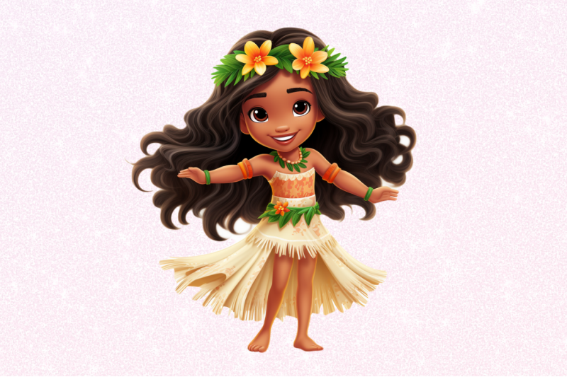 adorable-little-hula-girl-clipart