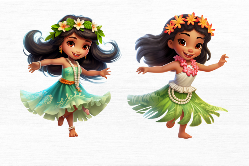 adorable-little-hula-girl-clipart