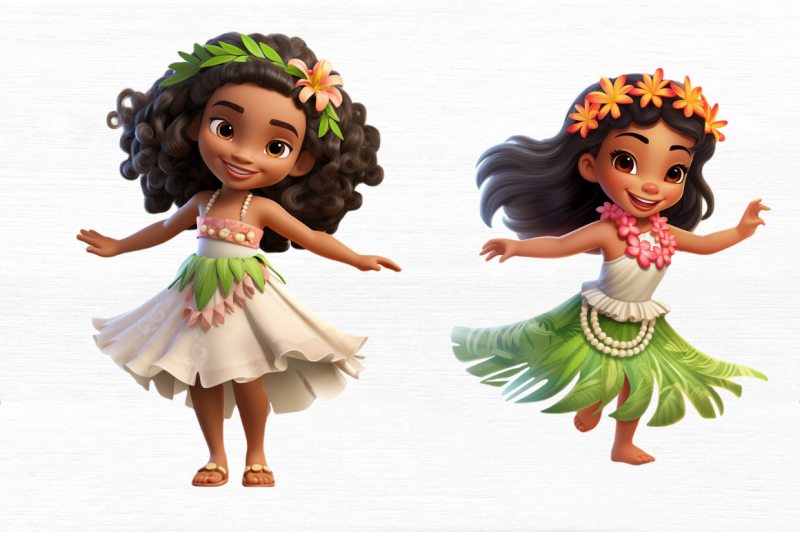 adorable-little-hula-girl-clipart