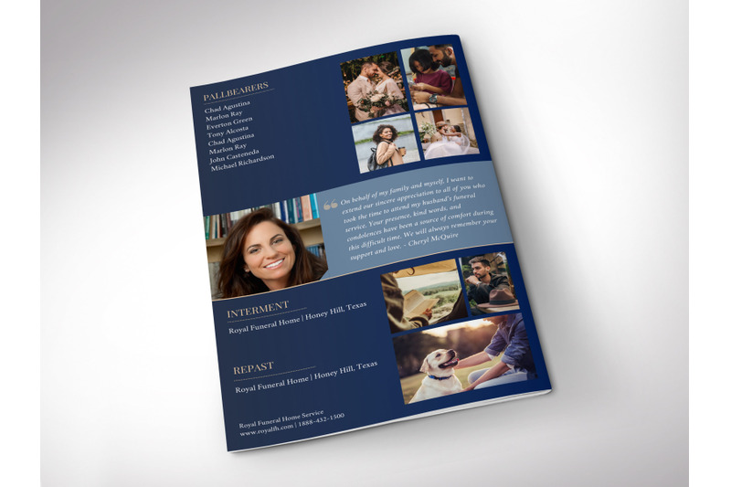 life-funeral-program-template-for-canva-blue-gold-8-pages