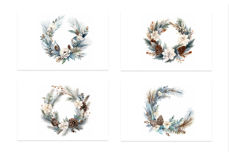 winter-forest-wreath