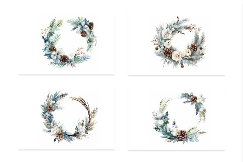 winter-forest-wreath