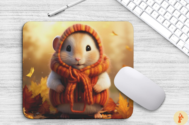 cute-hamster-in-autumn-scenery