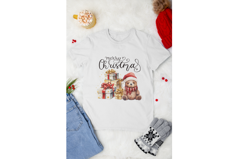 christmas-scene-bear-with-gifts-sublimation-png-designs