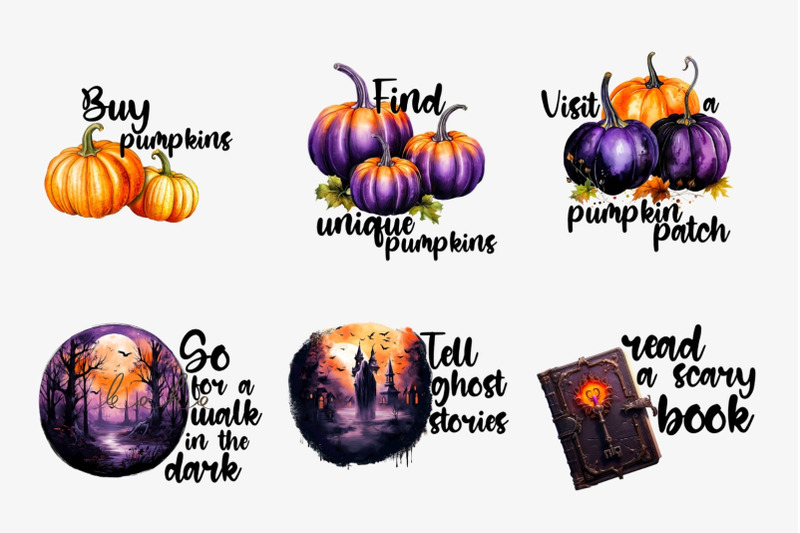 halloween-bucket-list-png-clipart