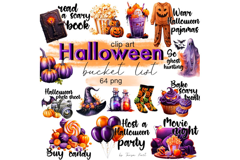 halloween-bucket-list-png-clipart