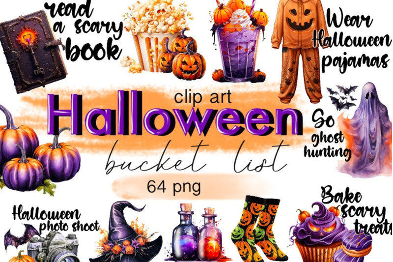 halloween-bucket-list-png-clipart