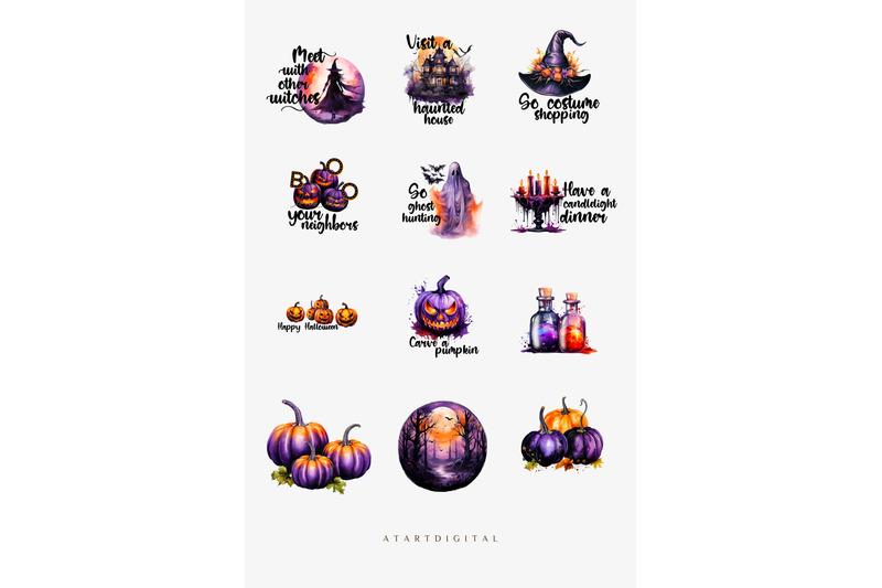 halloween-bucket-list-png-clipart