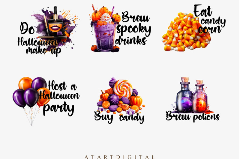 halloween-bucket-list-png-clipart