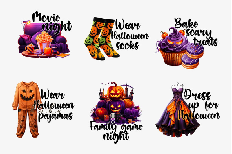 halloween-bucket-list-png-clipart