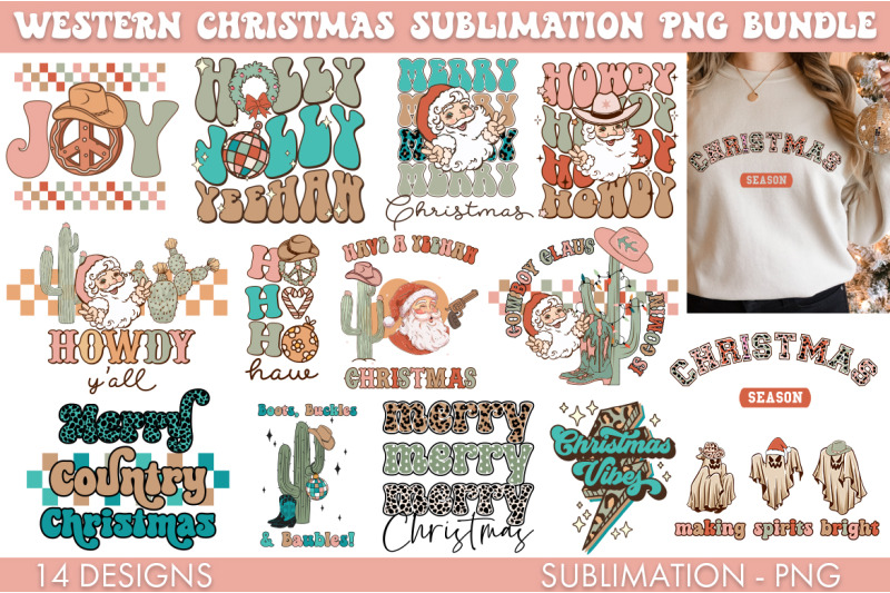 western-christmas-bundle-png-sublimation