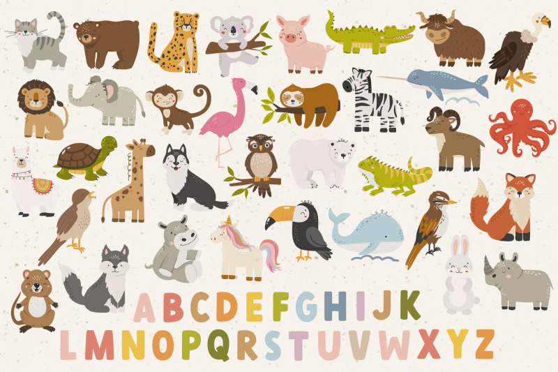 animal-alphabet-clipart-cute-animals-clipart