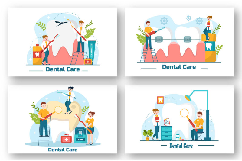 12-dental-care-illustration