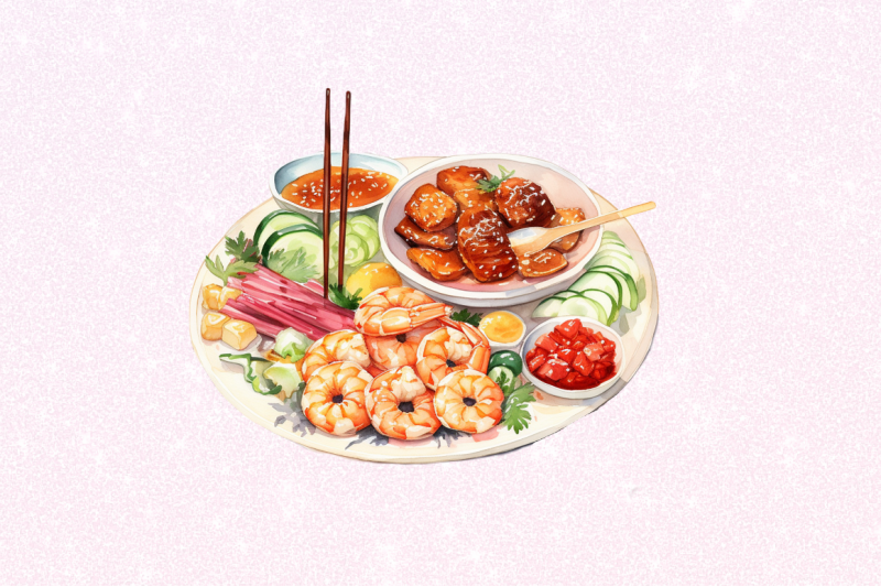 asia-foods-watercolor-clipart