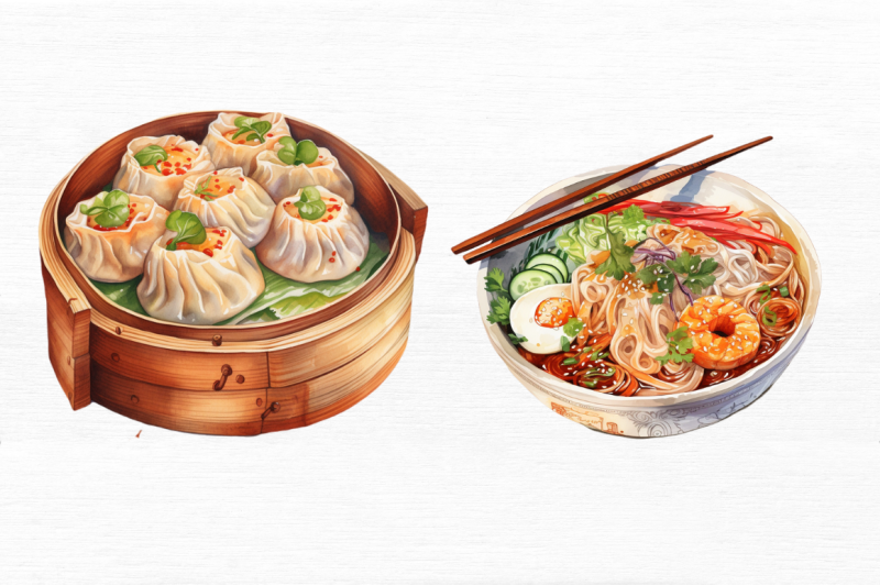 asian-food-watercolor-clipart