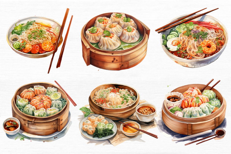 asian-food-watercolor-clipart