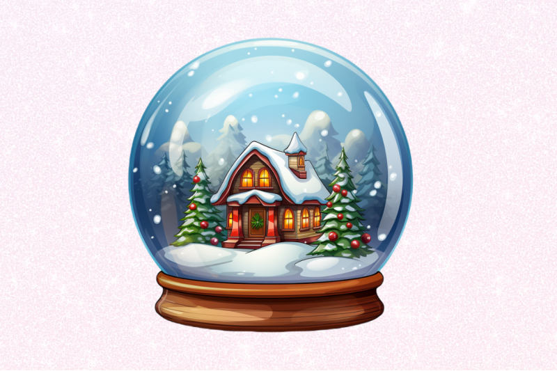 christmas-snow-globe-clipart-bundle