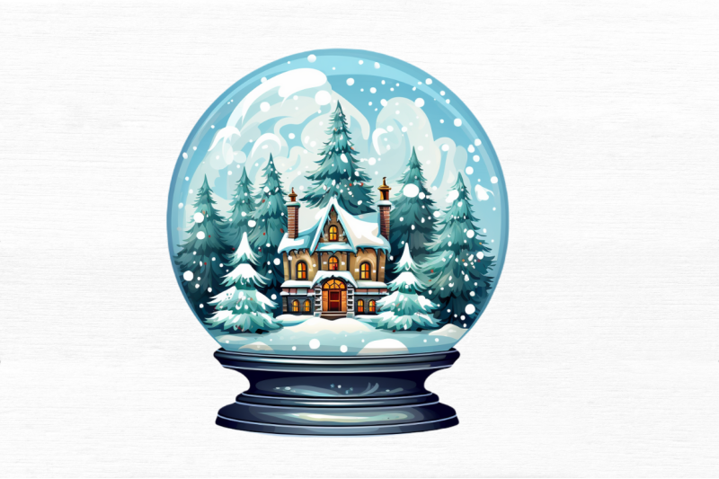 christmas-snow-globe-clipart-bundle