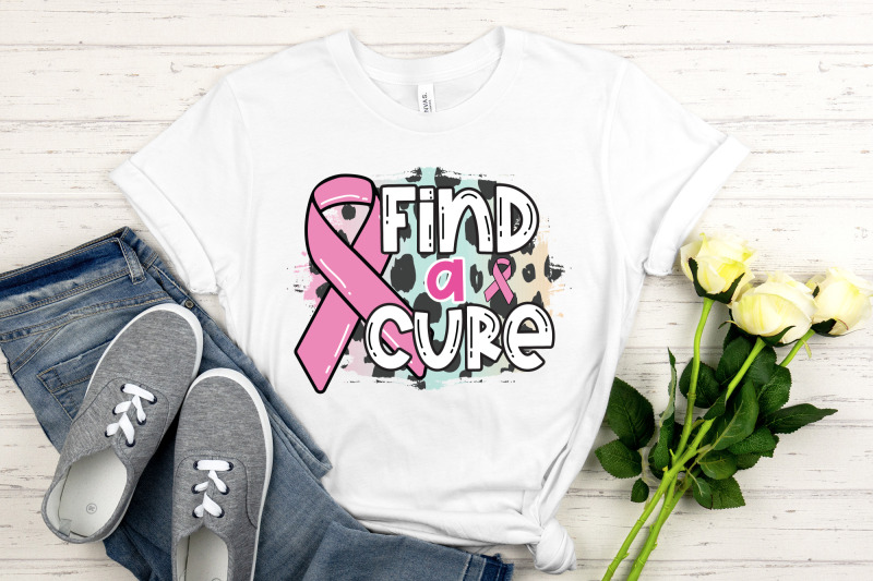 find-a-cure-png-breast-cancer-sublimation