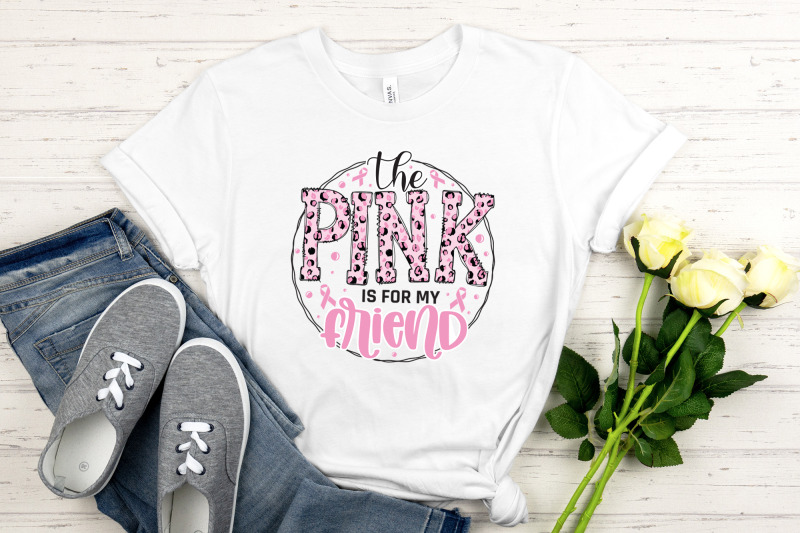 the-pink-is-for-my-friend-breast-cancer-png