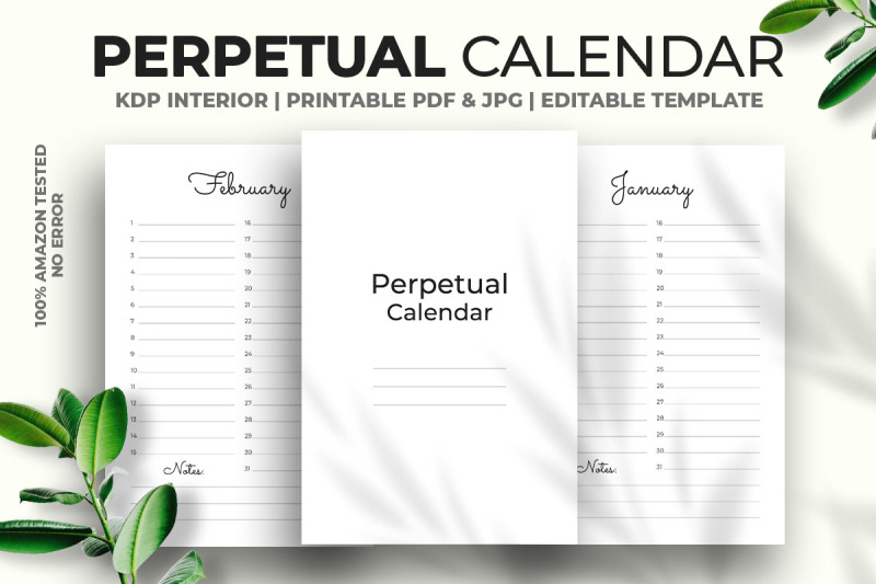 perpetual-calendar-kdp-interior