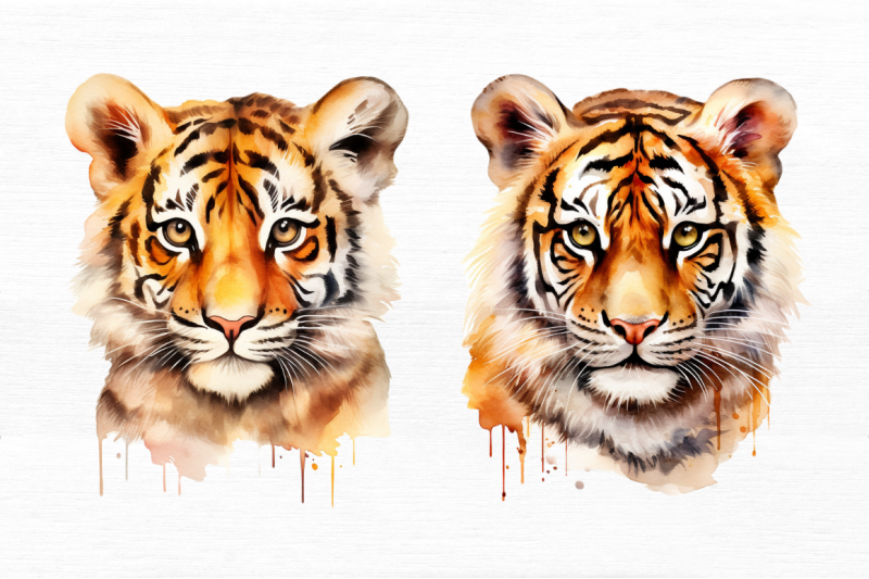 cute-cartoon-tiger-watercolor-clipart