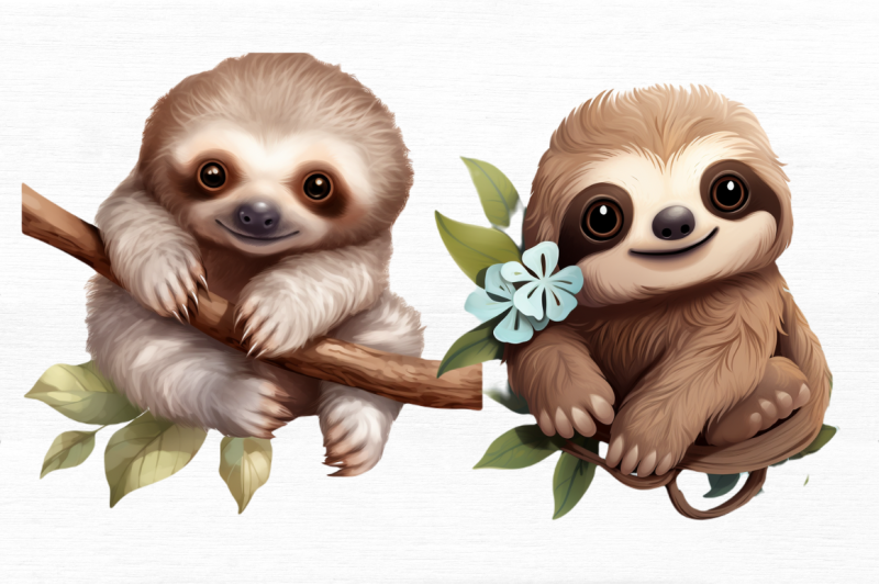 cute-sloth-clipart