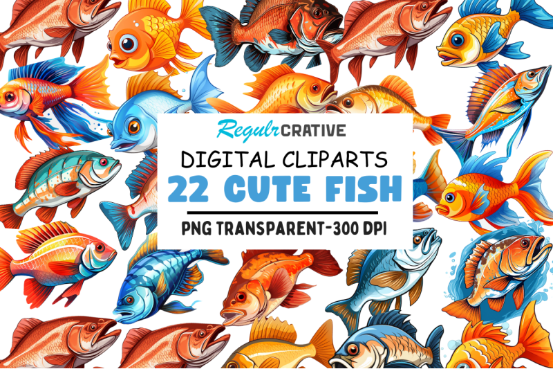 fish-clipart-bundle