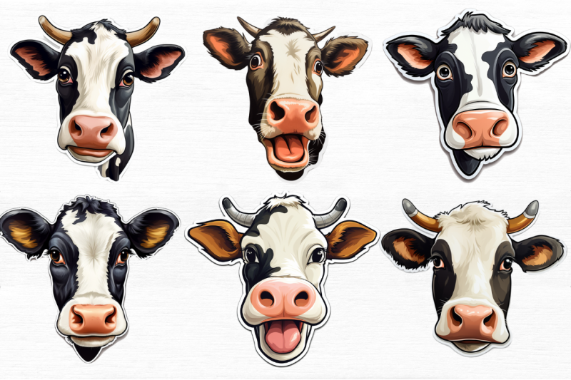 funny-cow-face-sticker-clipart