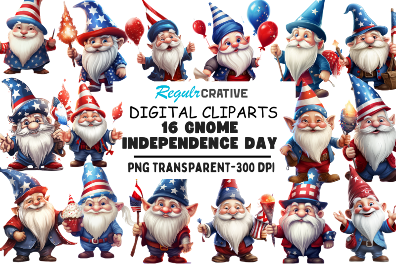 gnome-independence-day-clipart