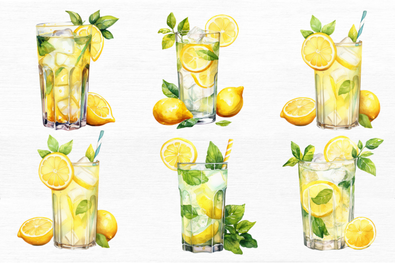 lass-of-lemonade-watercolor-clipart