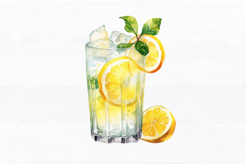 lass-of-lemonade-watercolor-clipart