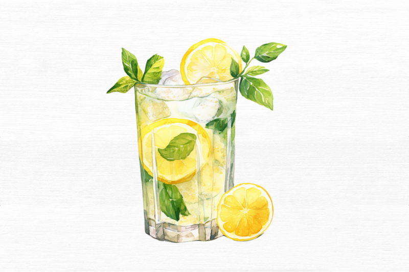 lass-of-lemonade-watercolor-clipart