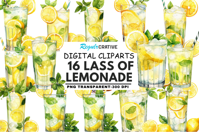 lass-of-lemonade-watercolor-clipart