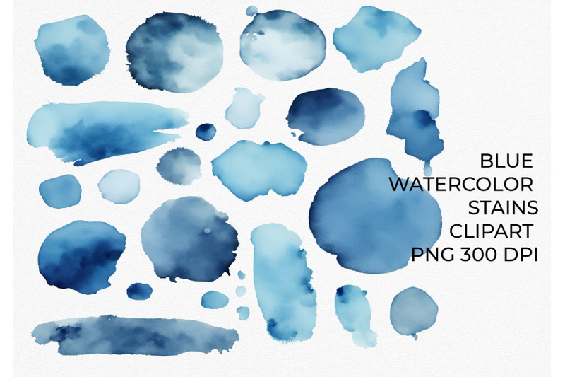 blue-watercolor-stains-and-splashes-png