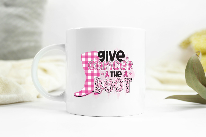 give-cancer-the-boot-breast-cancer-png