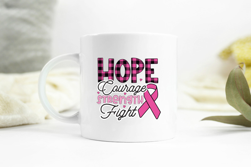 hope-courage-strength-fight-breast-cancer-png