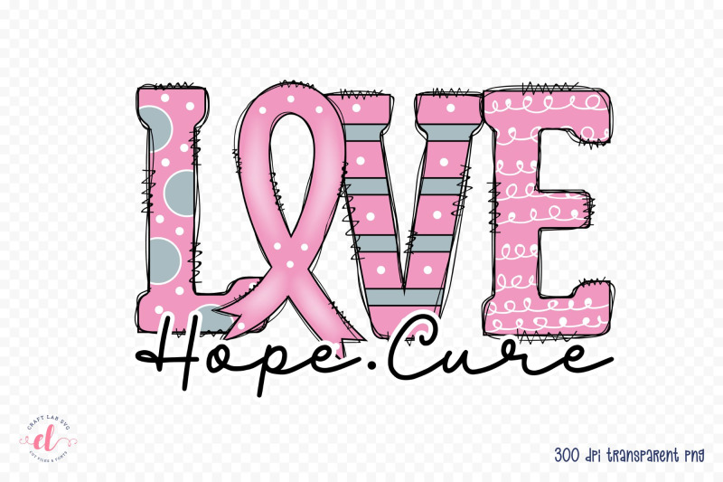 love-hope-cure-png-breast-cancer-png